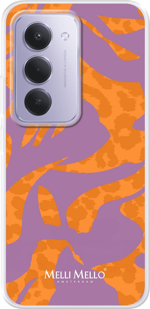 Melli Mello Telefoonhoesje Tangerine Twist (Soft case) - Oppo A95 5G