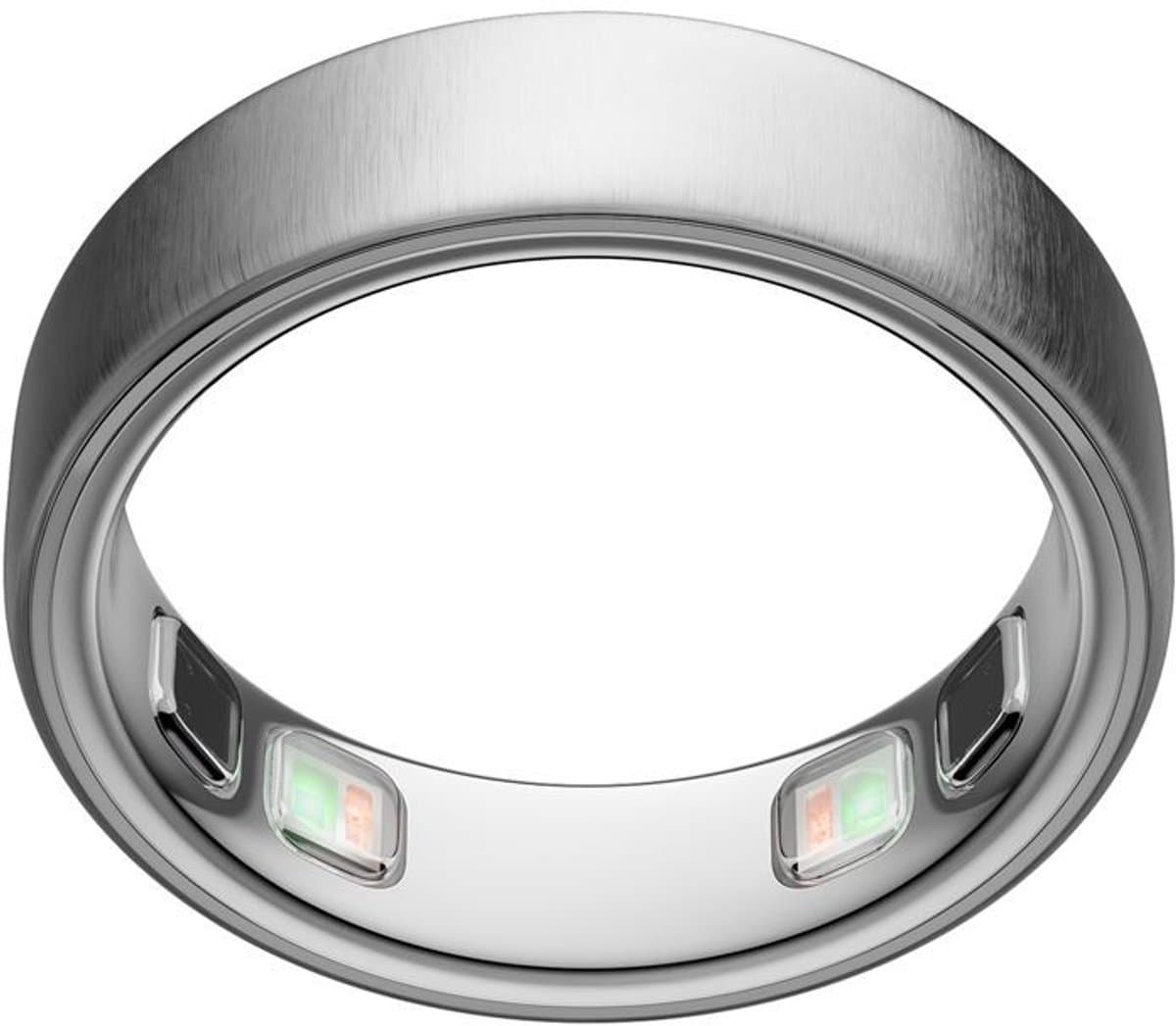 Oura Ring 5 Brushed Silver - Size 12