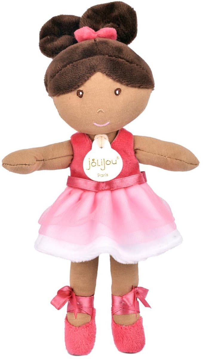 Jolijou - Mijn Ballerina Pop - Roze - 25 cm - 12m+