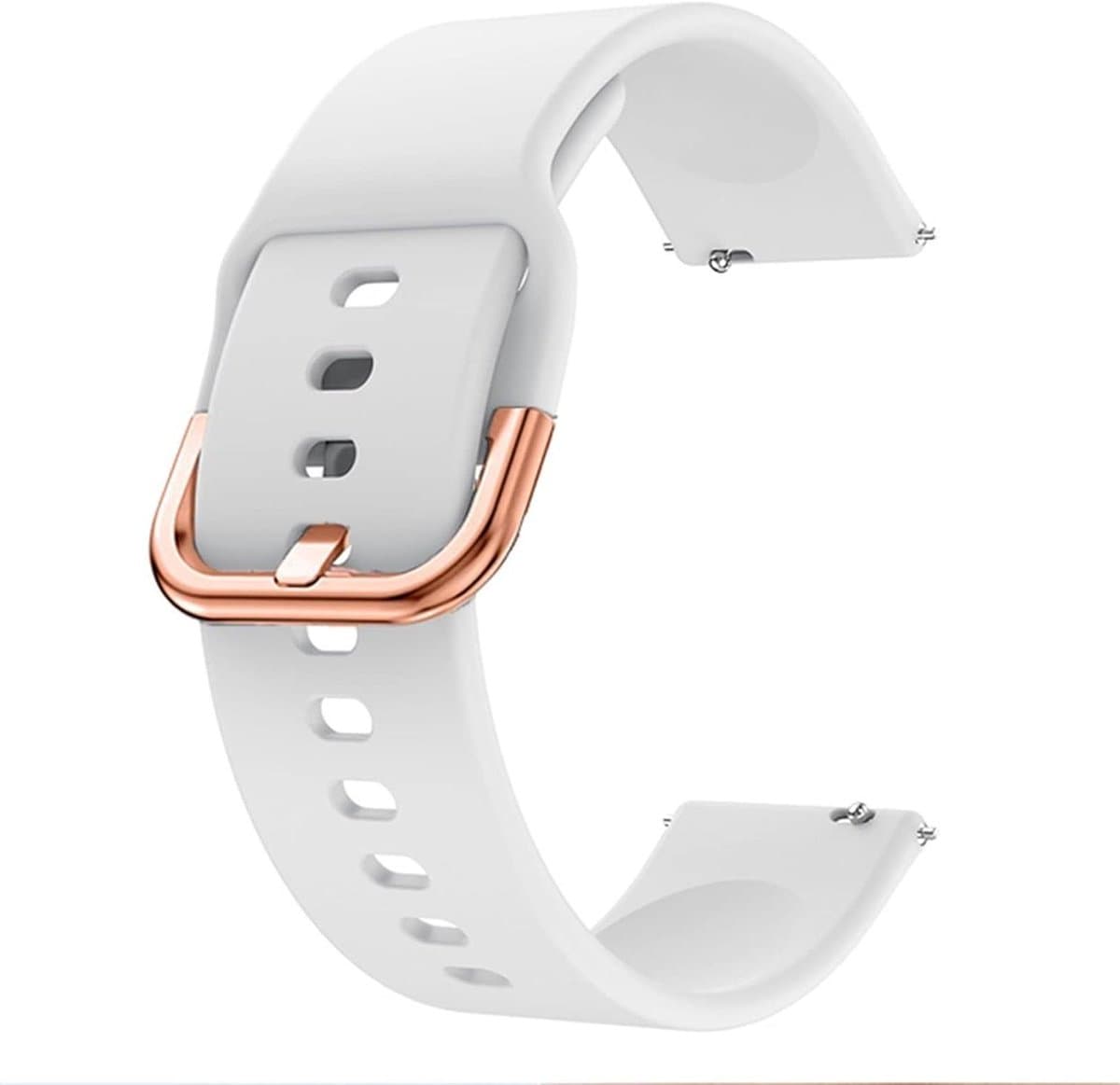 Polsband Sport Band - Horlogeband Siliconen Armband - Polar Horloge Gebruik - Zacht Milieuvriendelijk Siliconen - 20mm - Agaat