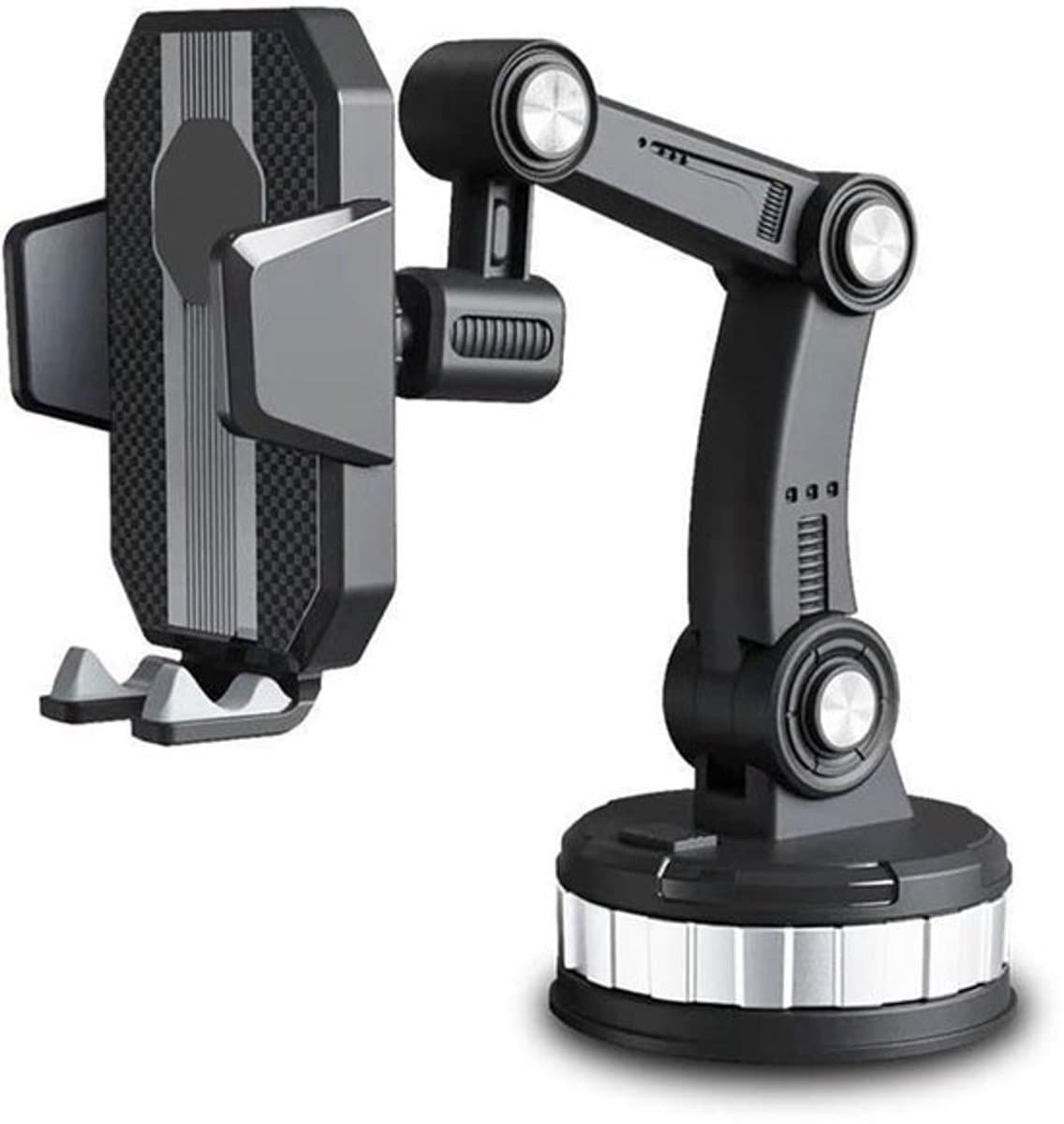 Telefoonhouder voor in de auto Super Adsorptie Rotatable Auto Mobiele Telefoonhouder voor Dakraam Dashboard Voorruit Handsfree Clip (Zwart)