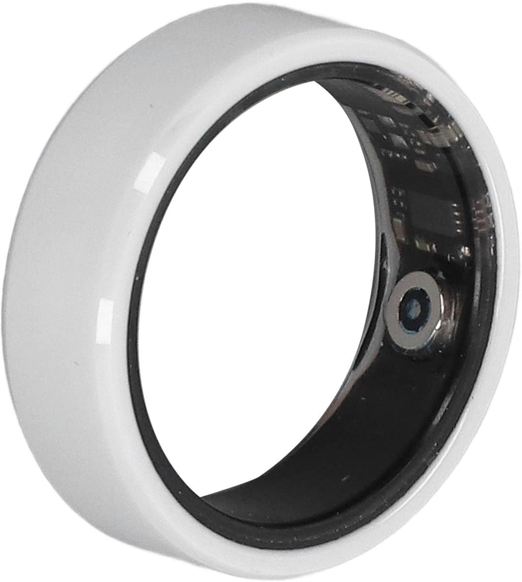 Golden crown - Smart Ring - Activiteitstracker - Waterdicht - Wit - Hartslagmeter - Slaapmonitor - Geschikt voor heren - Kleur wit
