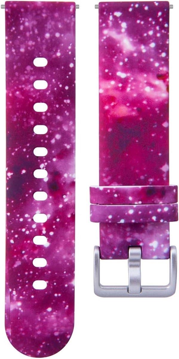 Zachte siliconen sportarmband met bloemenpatroon, verstelbare vervangband voor X6 Play en andere smartwatches
