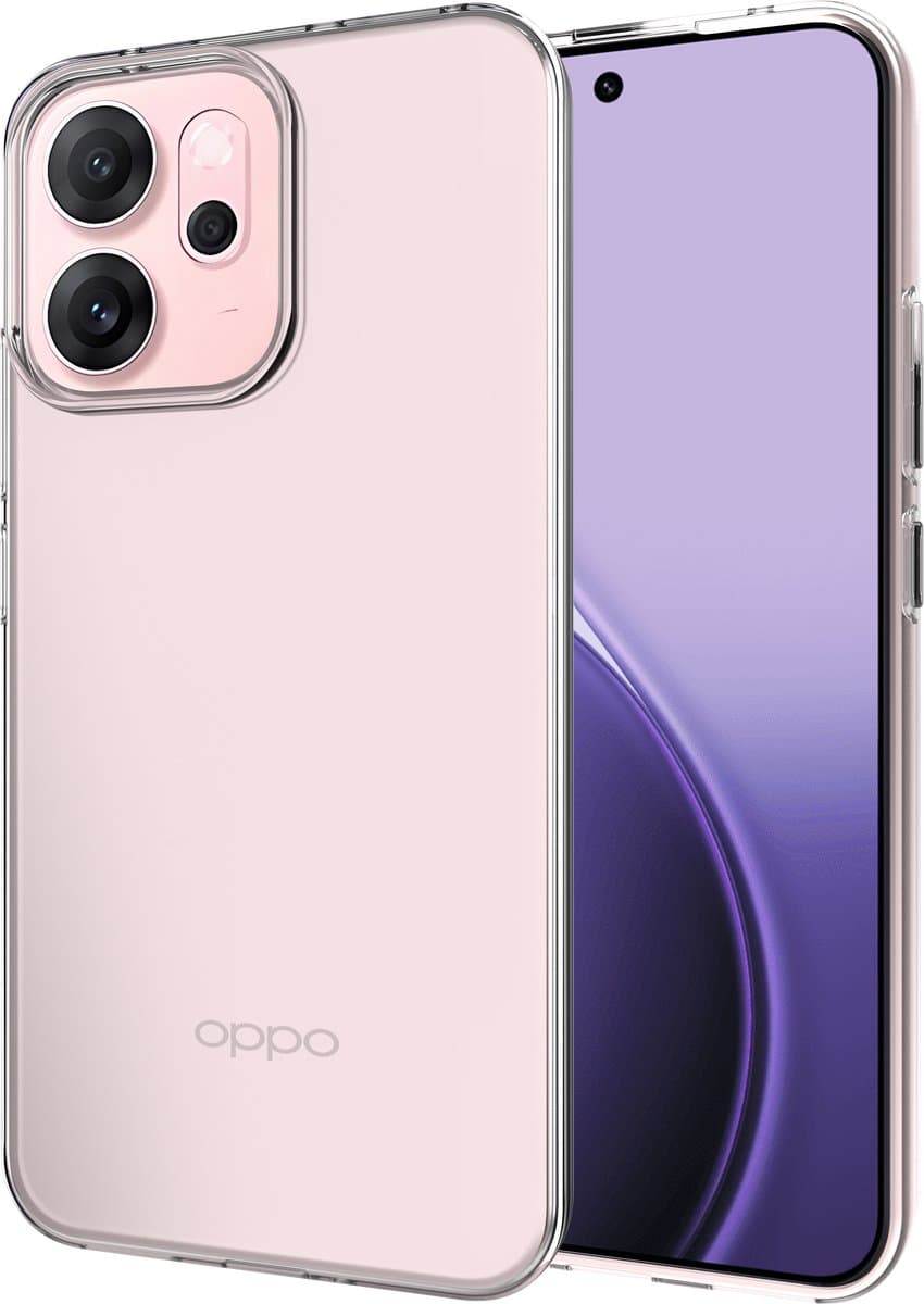 Just in Case KickLite Oppo Reno14 F / Reno14 FS Back Cover Transparant