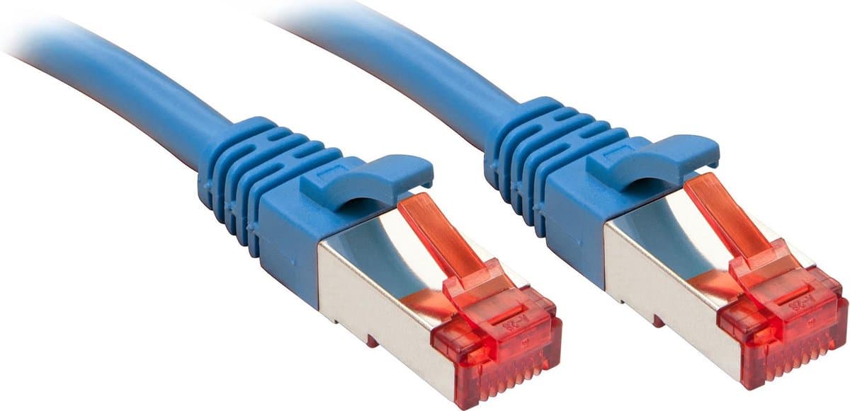 LINDY 47721 RJ45 Netwerkkabel, patchkabel CAT 6 S/FTP 5.00 m Blauw 1 stuk(s)