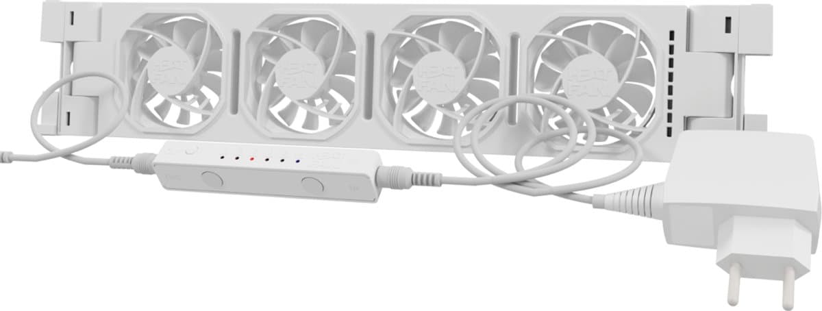 Heatfan 4 Wit - Single set - met Controller (wifi)