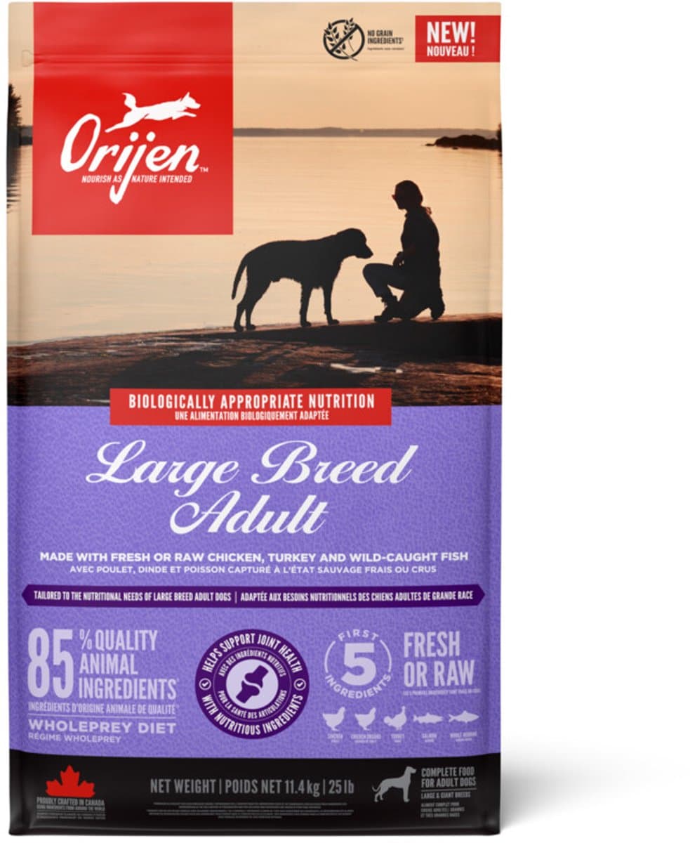 Orijen Dog Large Breed Adult Hondenvoer - 11,4 kg