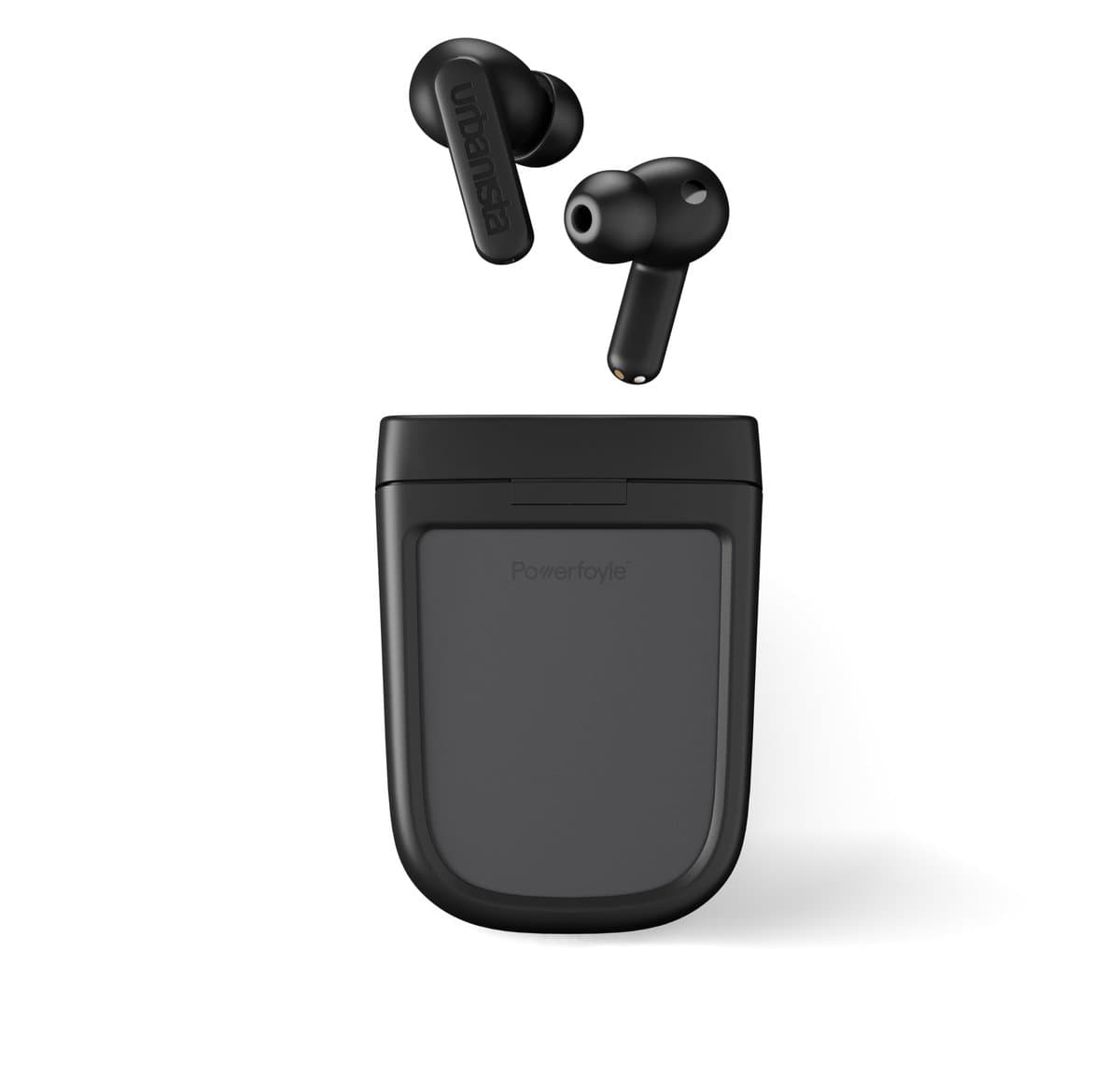 Urbanista Phoenix ANC Light Charging Draadloze oortjes - 42 Uur Speeltijd - Bluetooth Multipoint - IPX4 Waterbestendig - Zwart