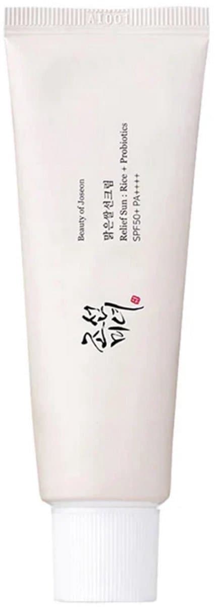 Beauty of Joseon Relief Sun: SPF 50 Probiotics + Rice + PA++++ - 50ml - Korean Skincare