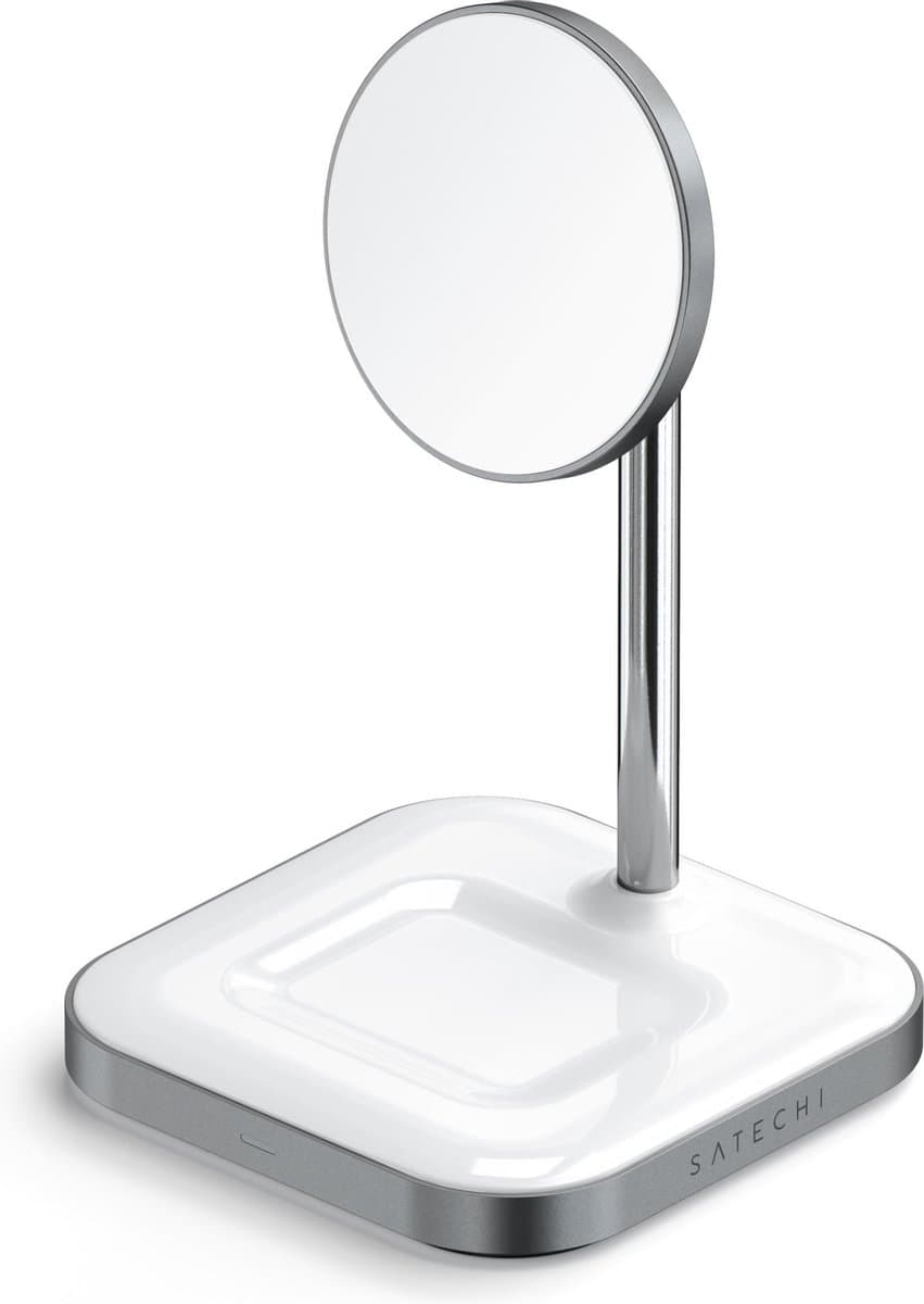 Satechi - Magnetische  2-in-1 Wireless Charging Standaard voor iPhone 12 serie & AirPods