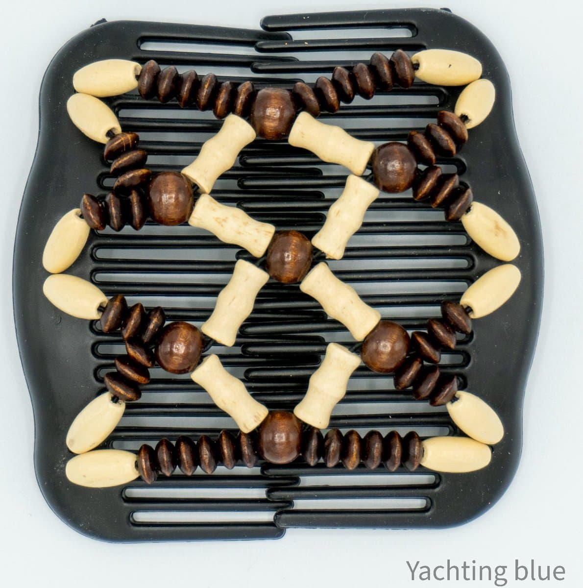 Haarkammen - dubbel -  met kralen - haarclip - dubbele kam - kralen - haarclips dames -
