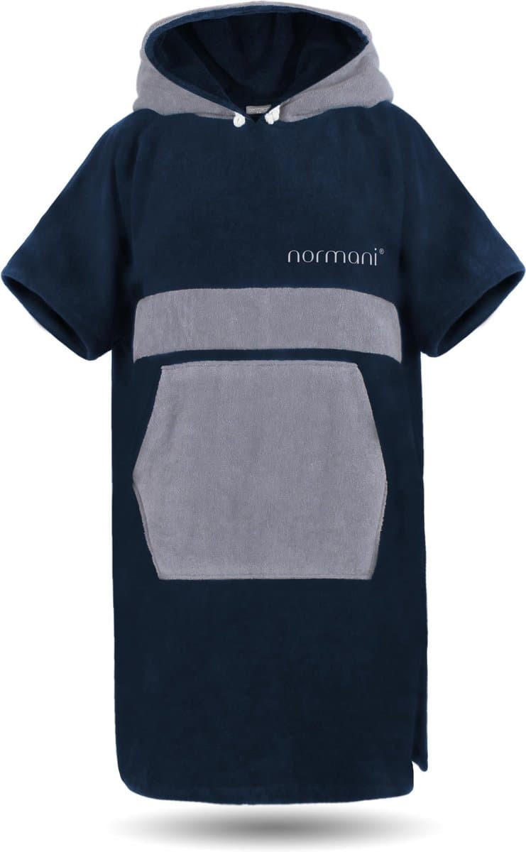 Surfer Poncho - Katoenen badjas met capuchon