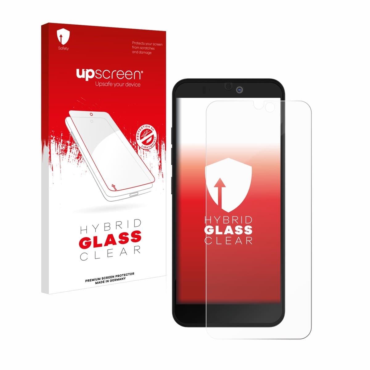 upscreen - Screenprotector voor Fairphone 3 Plus - Folie Beschermfolie Beschermglas transparant