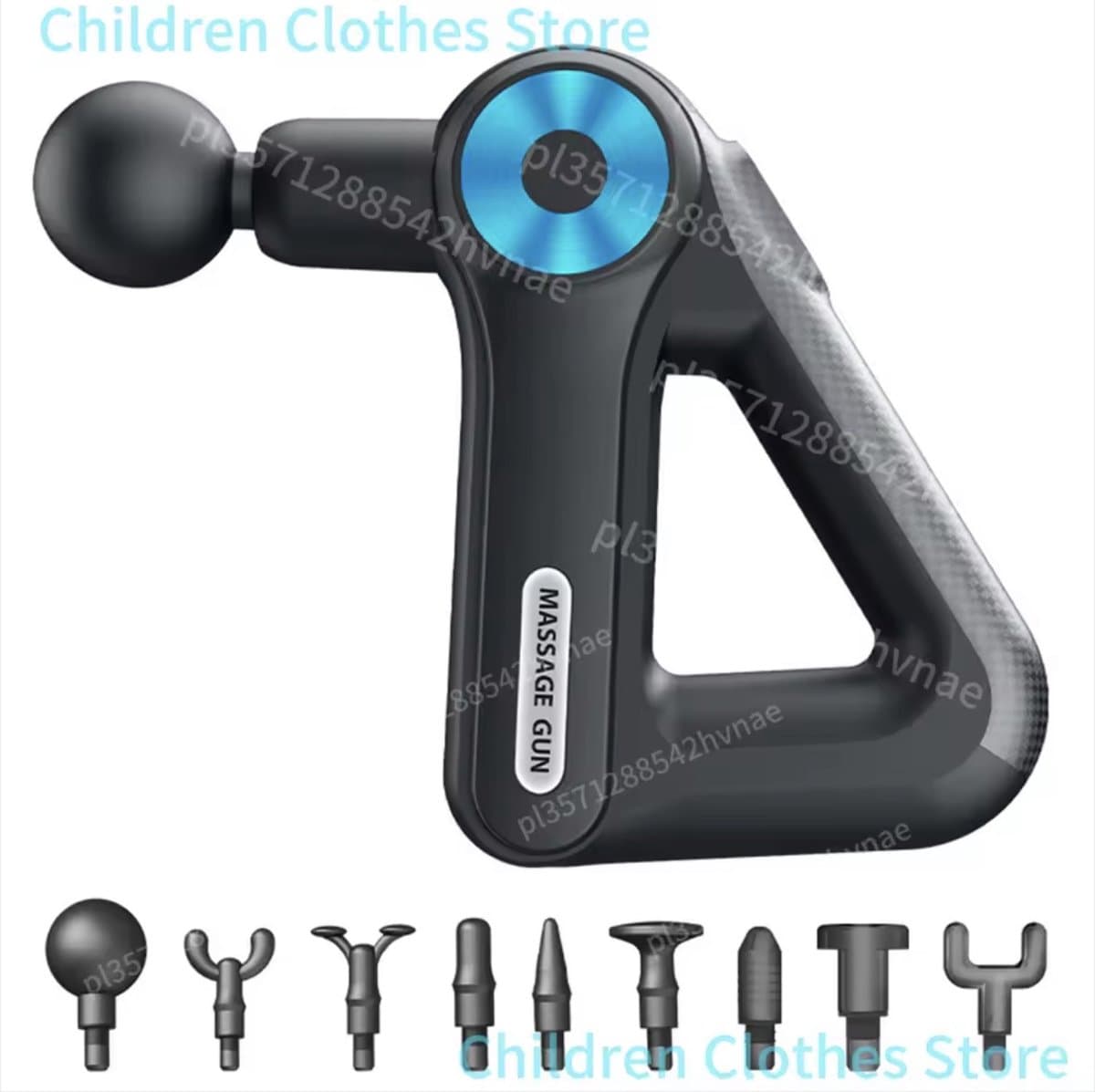 MIAAD massage gun - Massage pistool - Met 9 massagekoppen 9 niveaus van instelbare sterkte Laag geluidsniveau