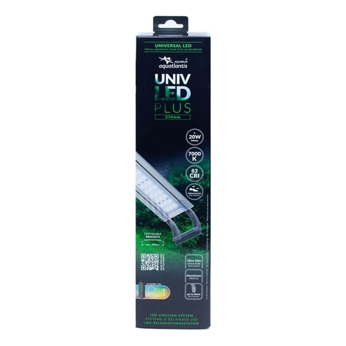 AquAtlantis Univ Led Plus 376 20W - 007 Tbv Kubus Curve 65