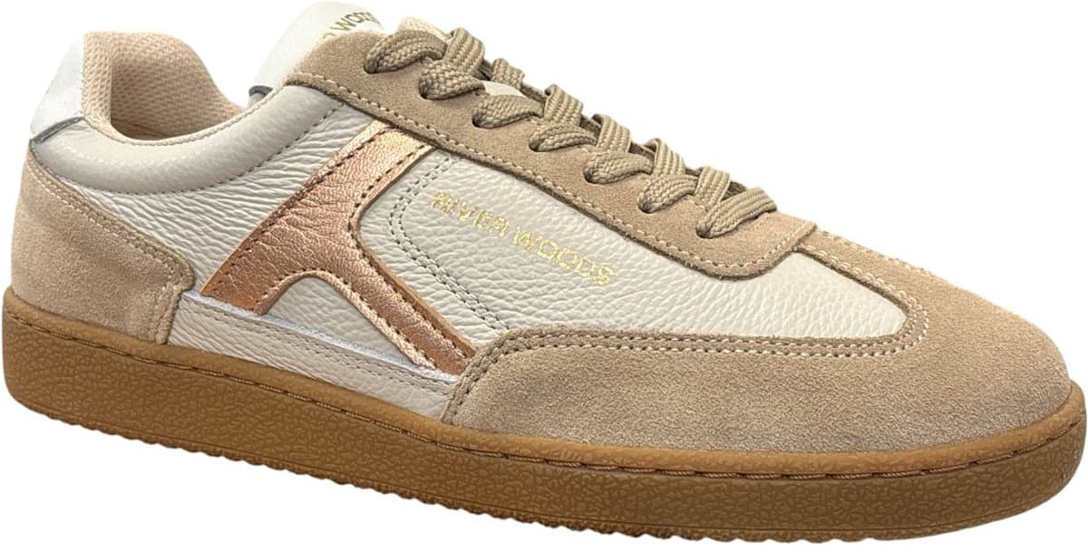 River Woods Sneaker Beige - Maat 38