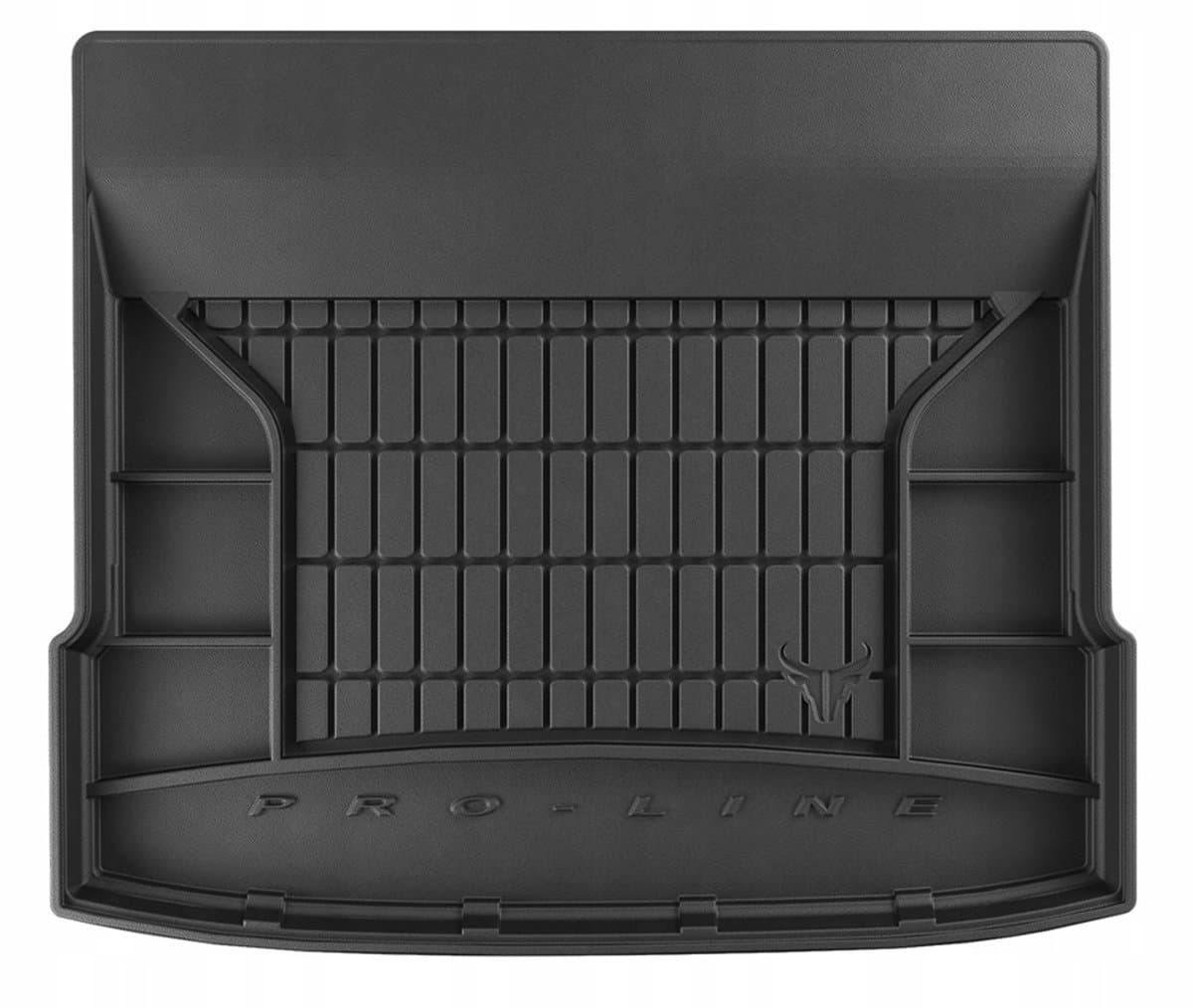 Premium Kofferbakmat met Organizer Functie - Geschikt voor Hyundai Tucson IV vanaf 2020 - Hybride (HEV) - Lage Laadvloer - TPE Rubber - Zwart - FROGUM