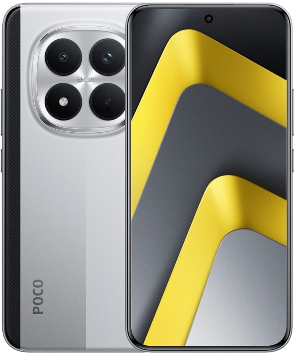 Xiaomi POCO M8 Pro 5G - 8GB 256GB - Zilver - 6.83 inch 1.5K AMOLED - 6500 mAh Batterij - 100W Sneladen