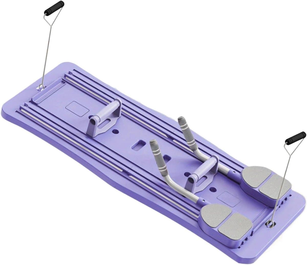 Pilates Board - Core Trainer - Thuis Fitness - Opvouwbaar Ontwerp - 97x41x2.85cm - Paars