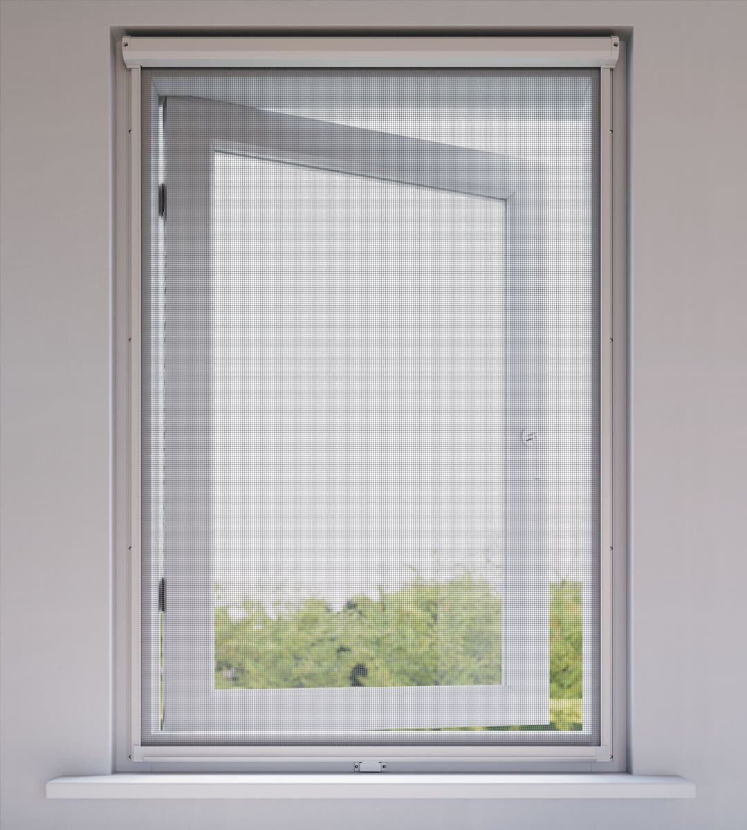 Bruynzeel rolhor raam S500 88x150cm wit