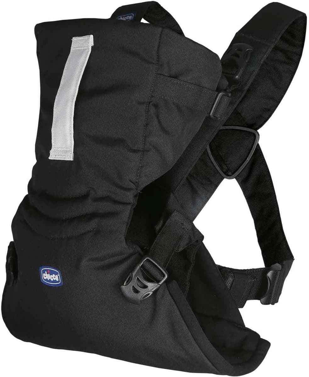 Ergonomische Draagzak EasyFit Hoofdsteun Neksteun Vanaf Geboorte 9 kg Zwart Draagzak