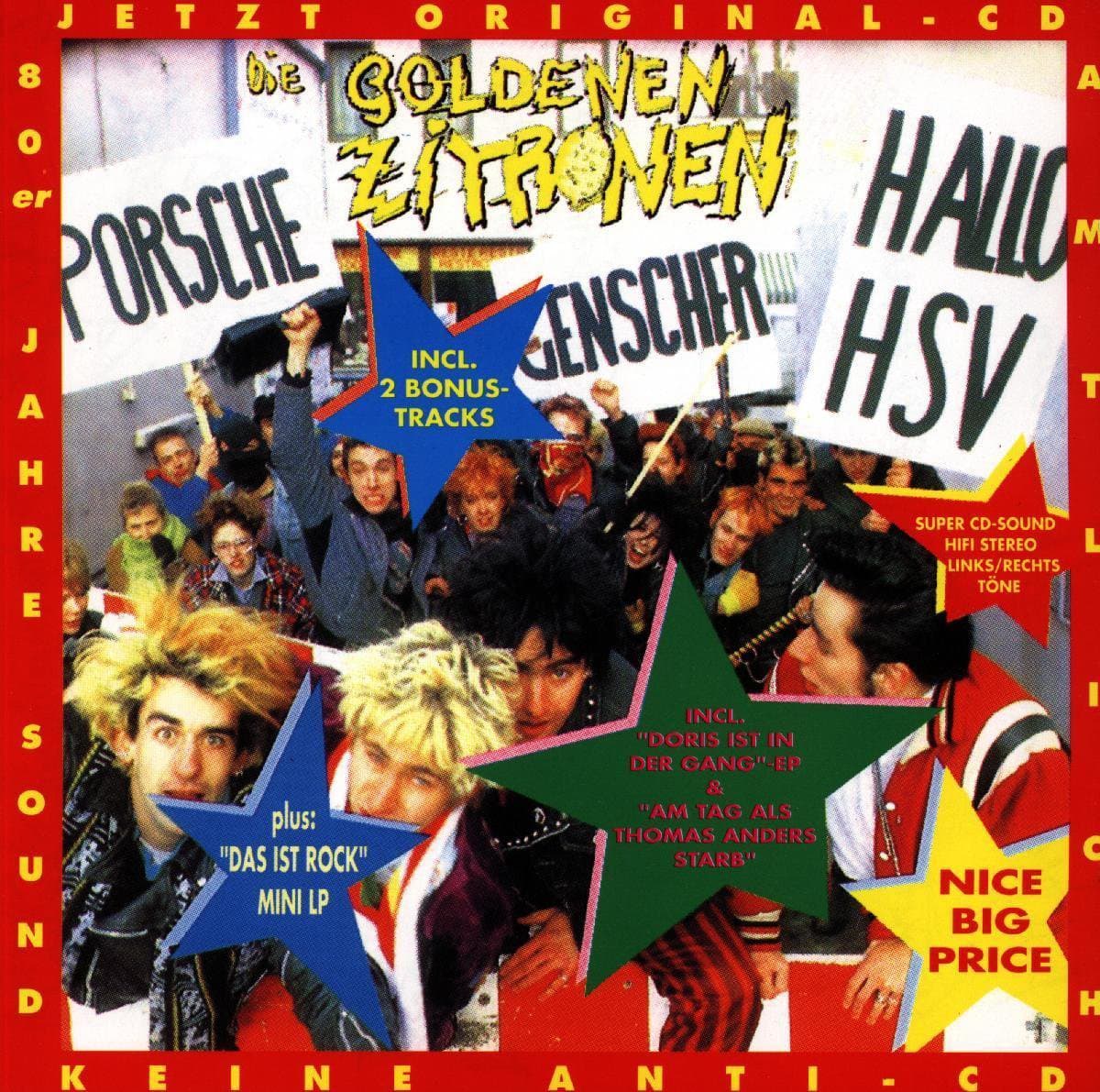 Die Goldenen Zitronen - Porsche - Genscher - Hallo HSV +Mehr (CD)