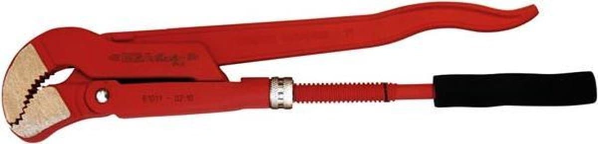 Egamaster Zweedse Tang 2,5 Cm Chroom Rood