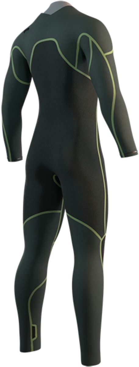 2026 Mystic Heren Evolve Natural Foam 4/3mm Borst Ritssluiting Wetsuit