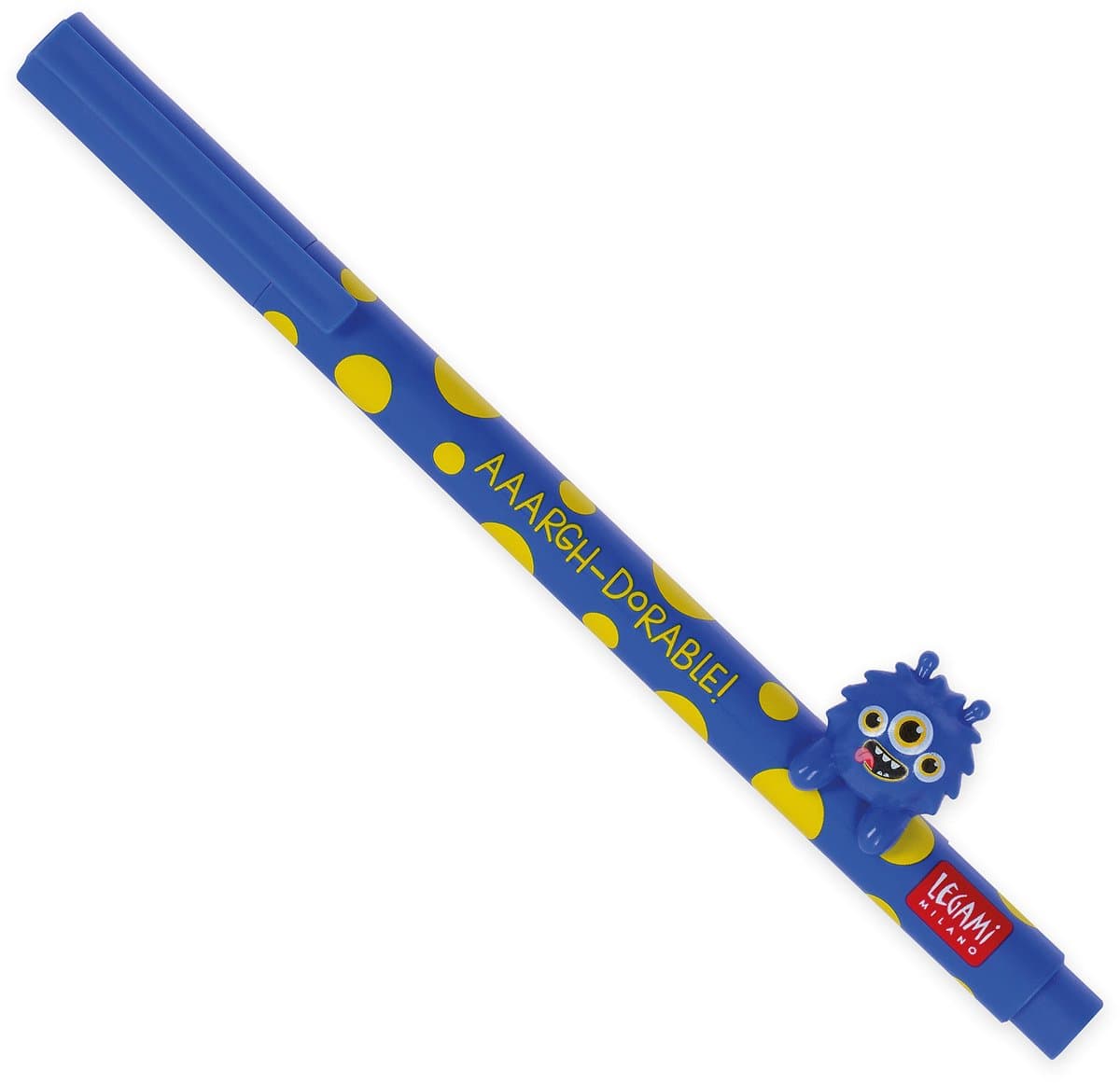 Gelpen Lovely Friends - Monster - blauwe inkt - Hervulbaar