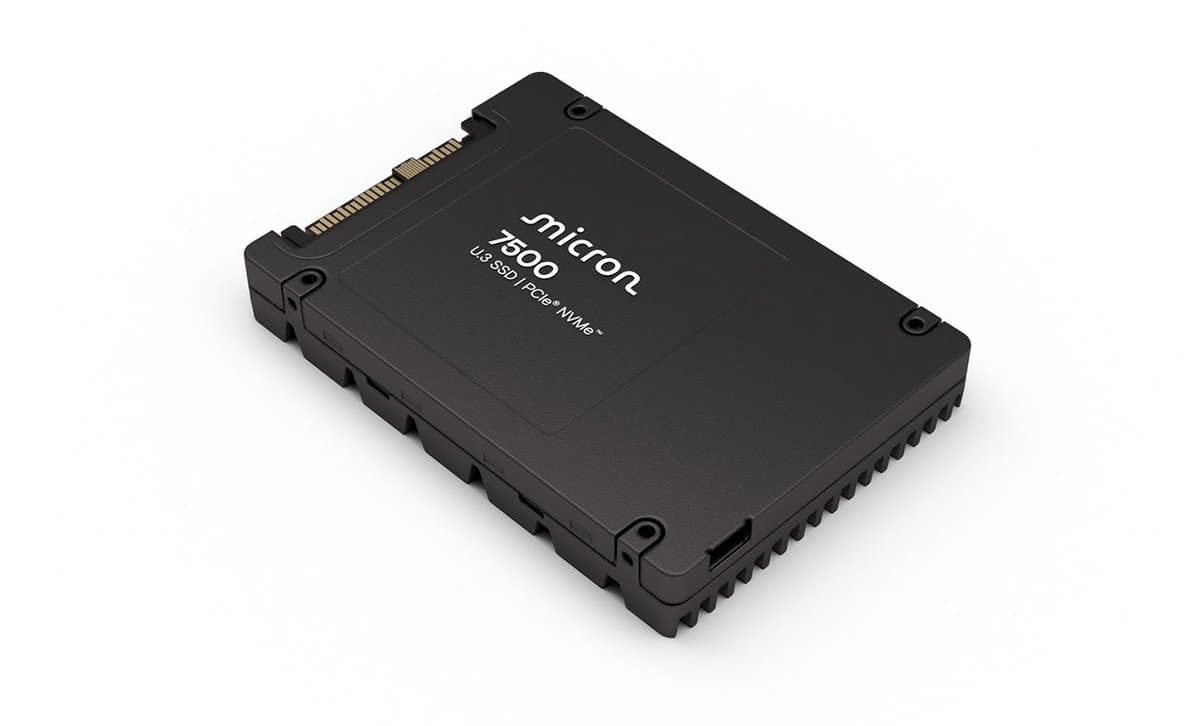 Micron 7500 PRO Serie - NVMe SSD - 7.68TB - U.3 - 3D TLC NAND