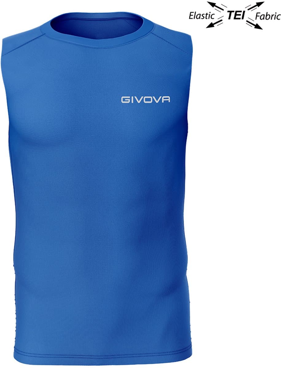 Givova Technical Corpus 1 elastische tanktop koningsblauw - L