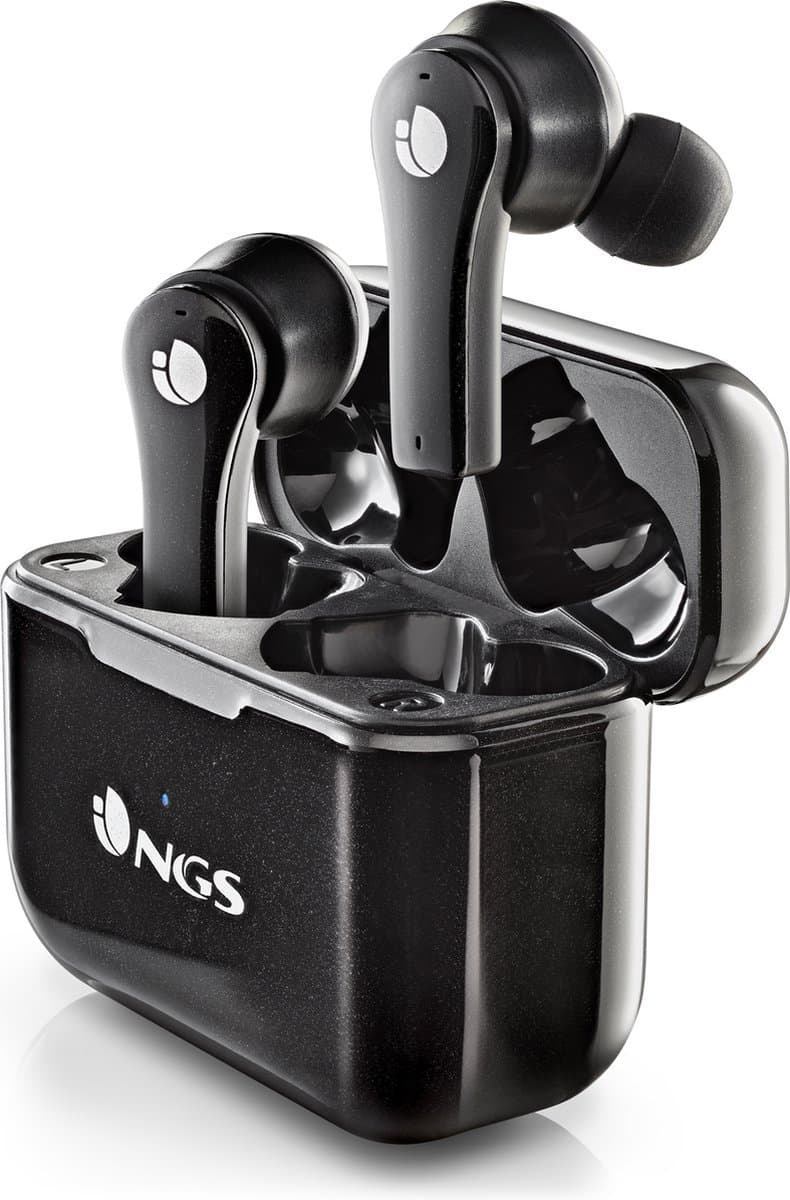NGS Artica Bloom Black Bluetooth True Wireless Bluetooth Koptelefoon - Zwart
