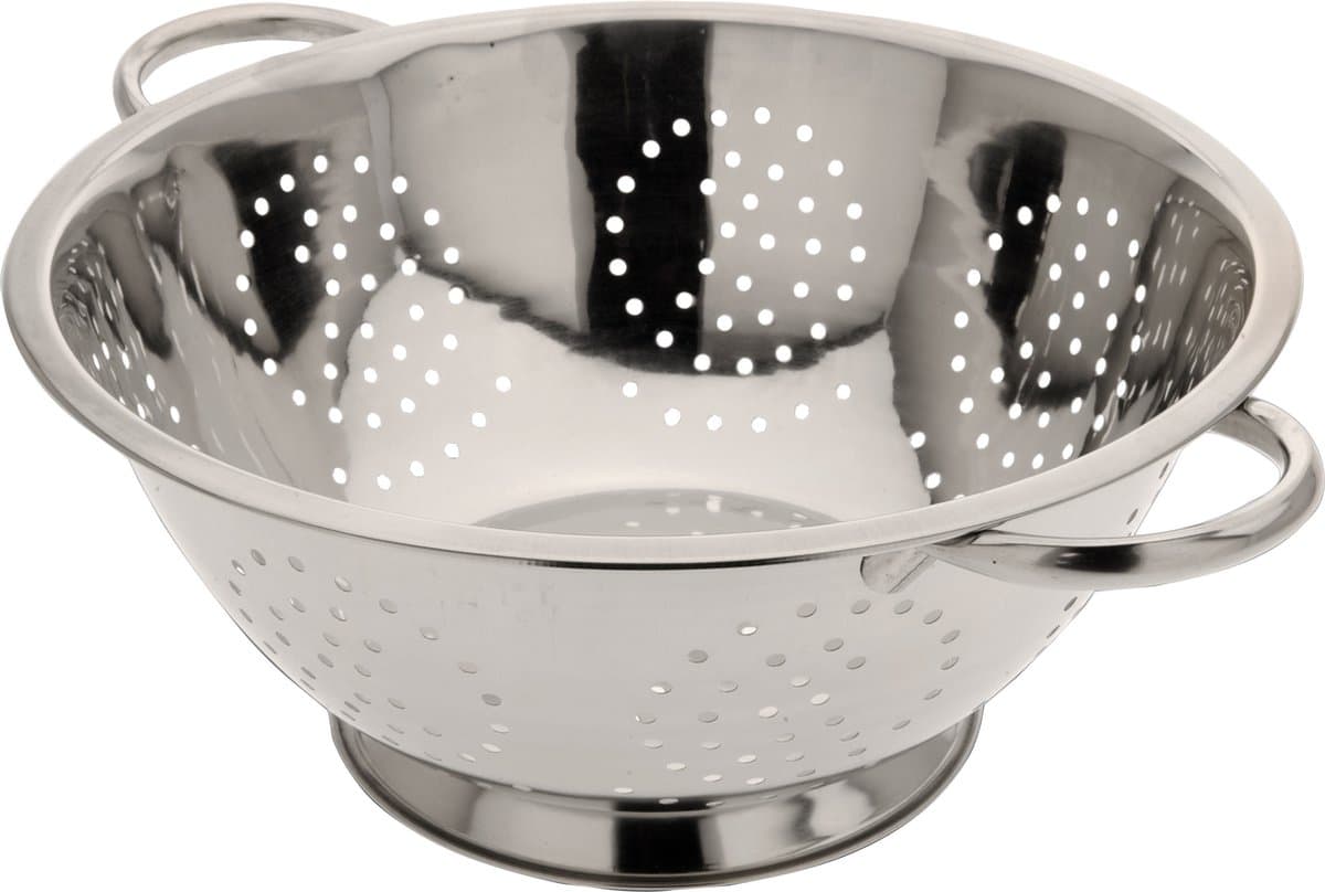 Excellent Huishoudelijke artikelen RVS vergiet - 24 cm, Zilver