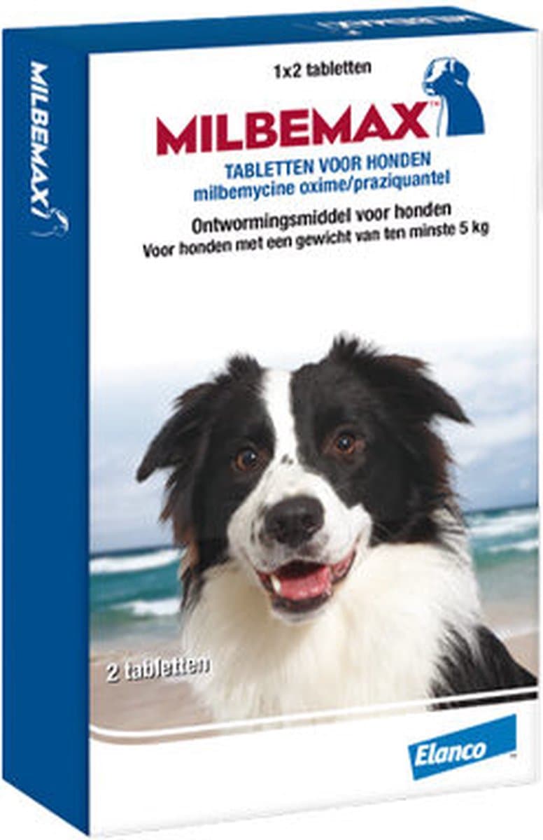 Milbemax - grote hond - 50 tabletten