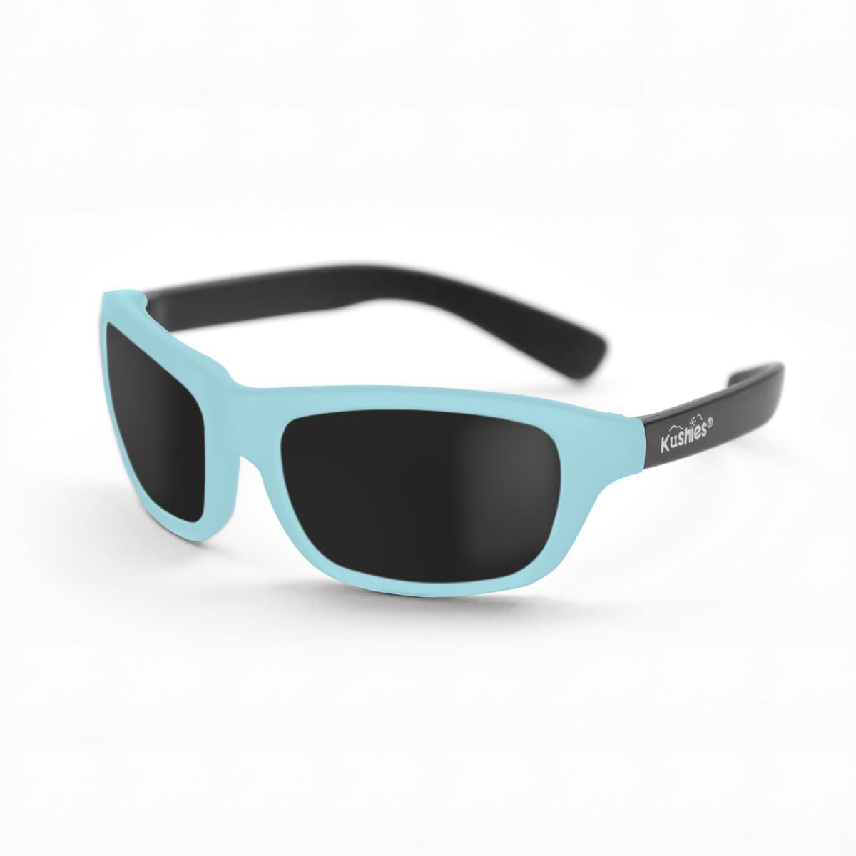 Kushies - Zonnebril - Beachtime - Baby - 6-18 maanden - Jongens en Meisjes - UV380 bestendig - Turquoise blauw / groen