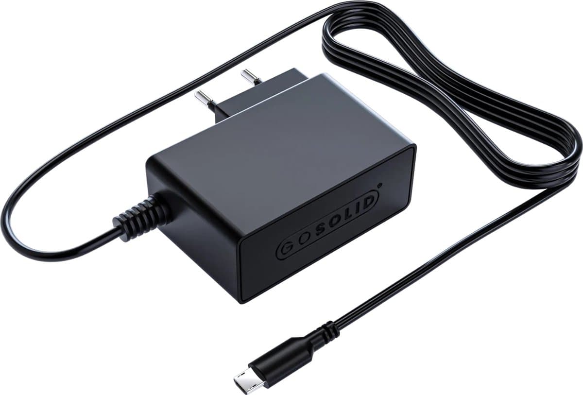 GO SOLID! ® Oplader geschikt voor Zedar V600 Video deurbel