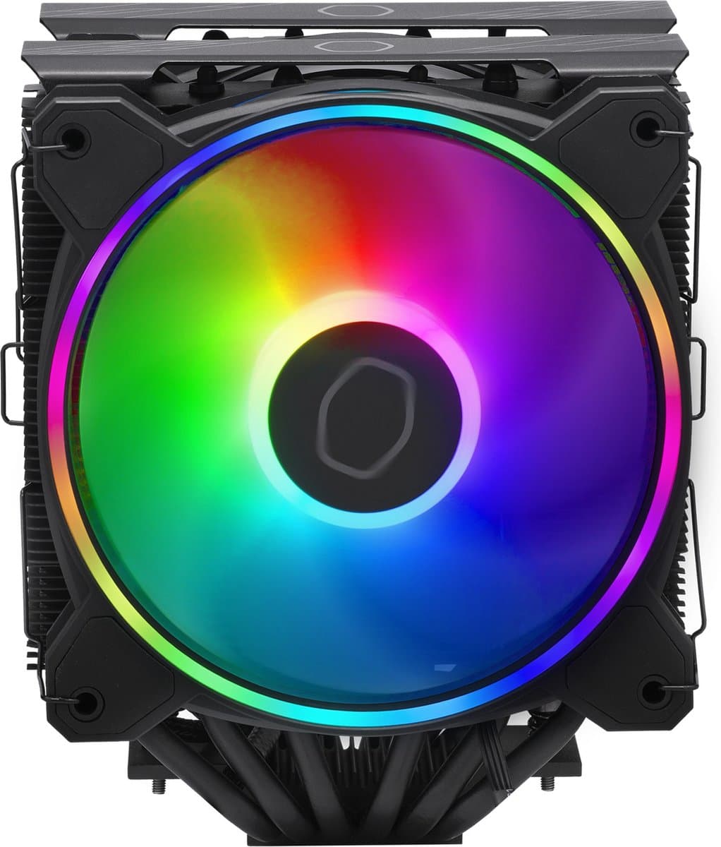 RR-D6BB-20PA-R1 Hyper 622 Halo Black, 6-heatpipe, 2x 120 mm ARGB, 650-2050 RPM ± 10%