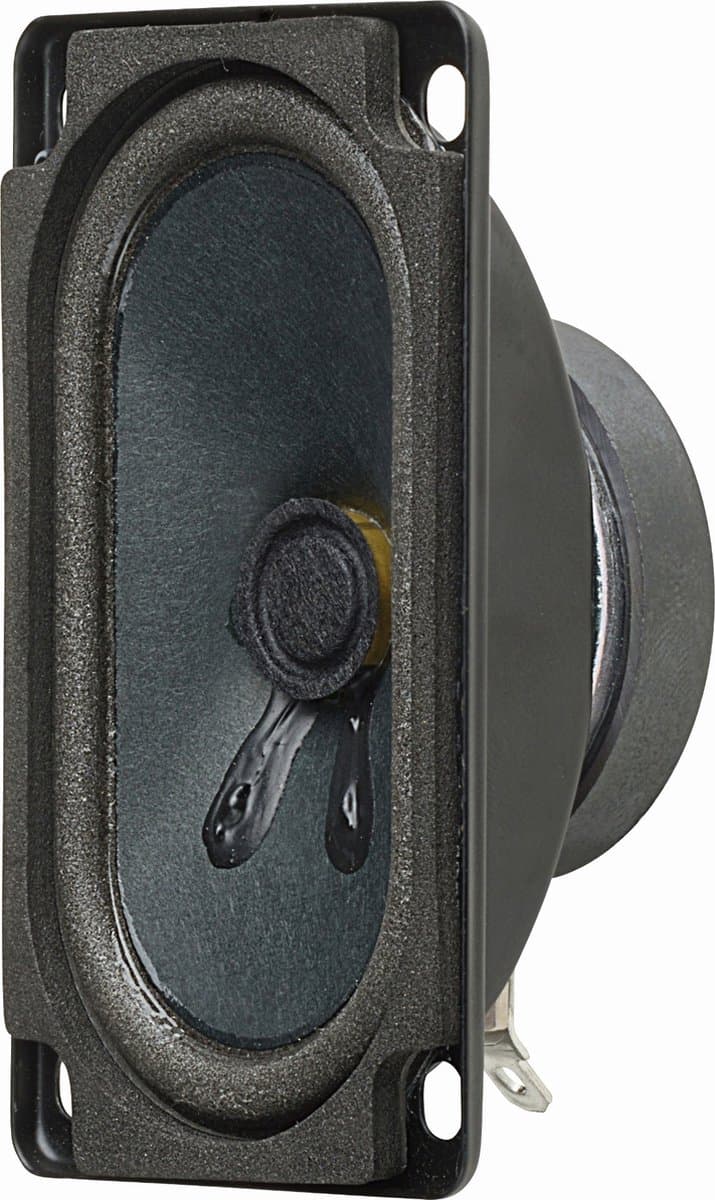 Visaton SC 5.9 OM - 4 Ohm 3.5 inch 9 cm Breedband-luidspreker 10 W 4 Ω Zwart Ovaal