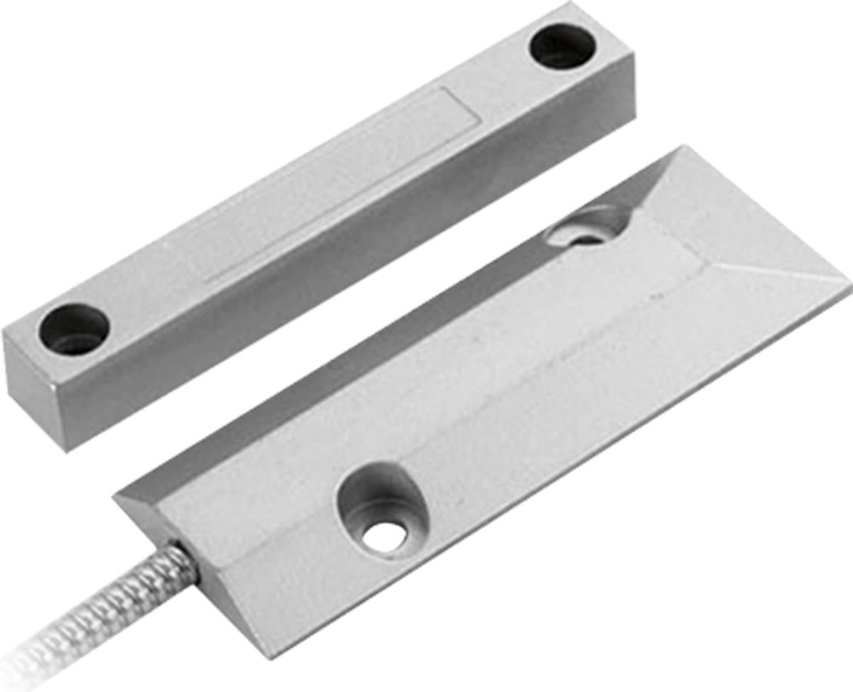 Roldeur Magneetcontact - Voor Binnengebruik - Beveiliging van Roldeuren - Geschikt voor Alarmsystemen