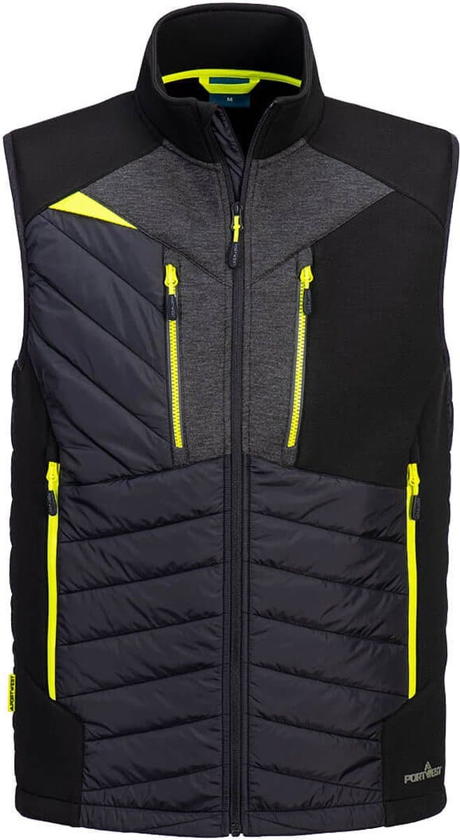 DX4 Hybrid Baffle Vest - Zwart - Maat 3XL - DX470