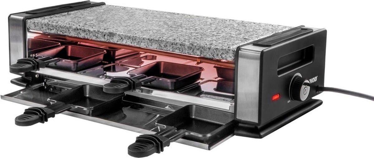 Unold Gourmetstel Zwart, RVS