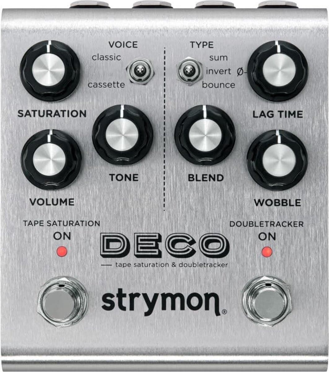 Strymon Deco V2 - Tape saturation / echo, flange & chorus effect - Grijs