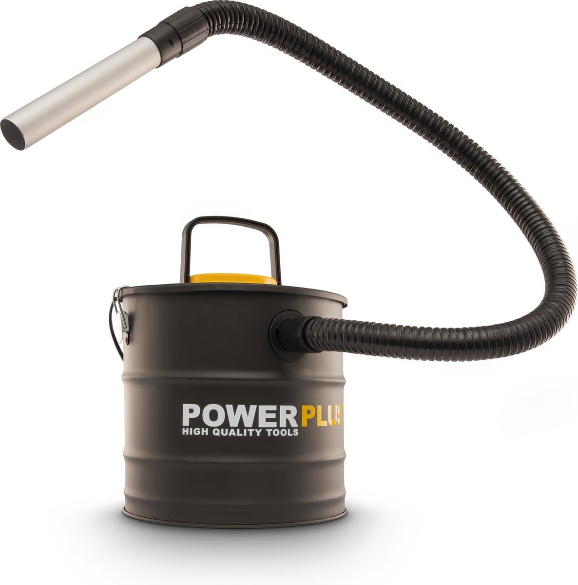 Powerplus elektrische aszuiger - 1 600W as stofzuiger voor BBQ, kachel, brander - 20l tank - max. 40°