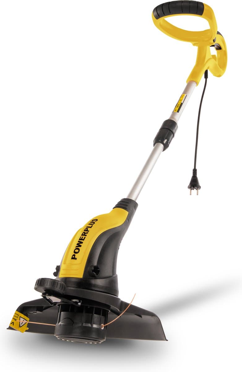 Powerplus Elektrische Grastrimmer POWXG30030 - 400 W en 270 mm Ø, 2-in-1 tuingereedschap als grastrimmer en kantensnijder voor uw tuin