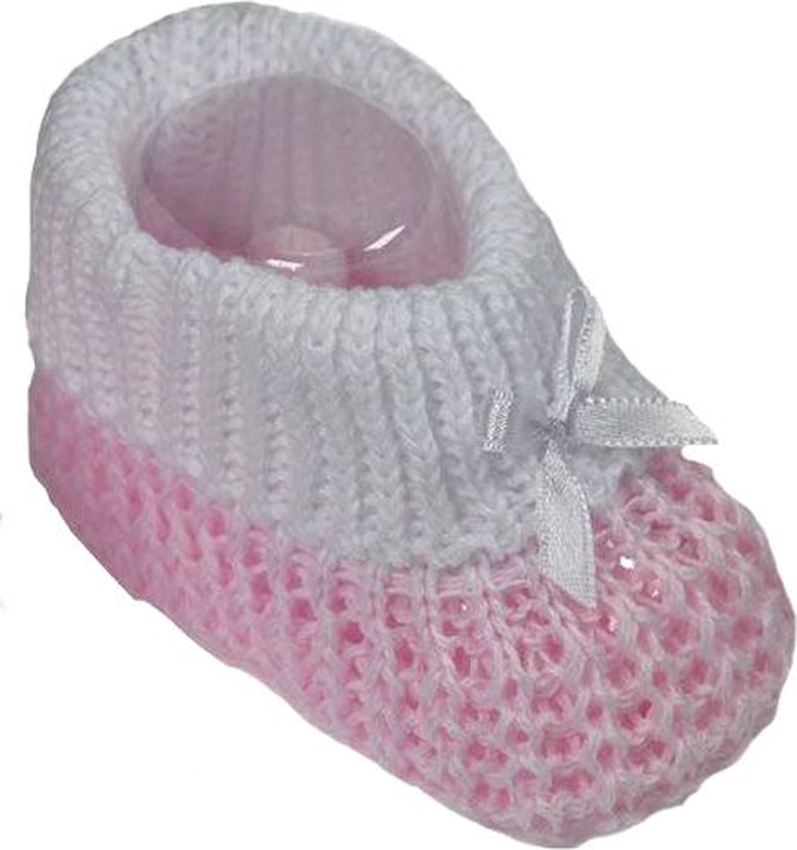 Soft Touch Babysloffen Junior 0-3 Maanden Roze Wit S431