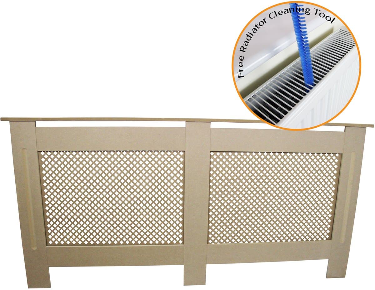 Radiator Cover MDF Unfinished 1720mm