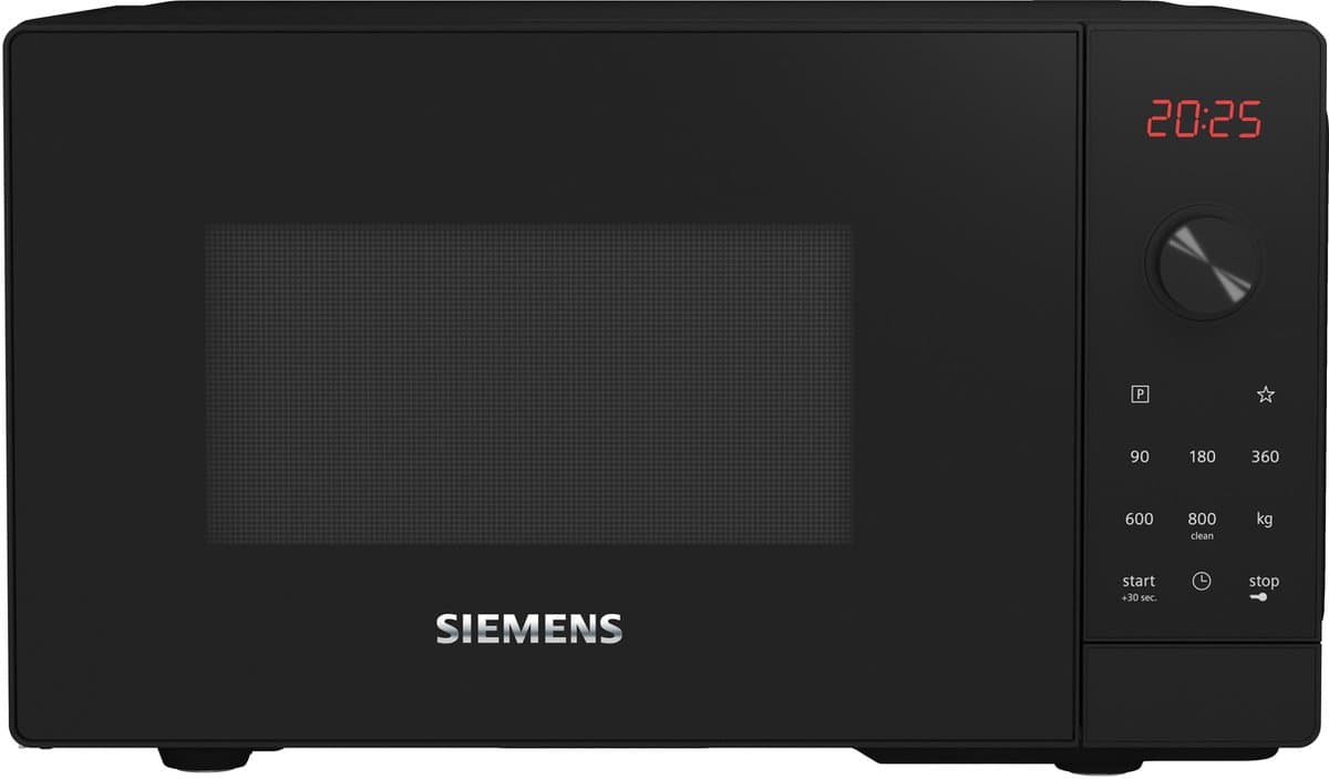 Siemens FF023LMB2 Combi Magnetron - Grill- en Convectiefuncties - 20L Capaciteit - Zwart