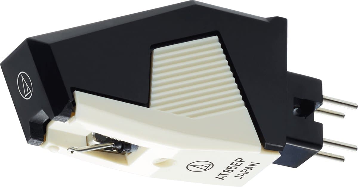 Audio Technica AT- 85 EP Dual Moving Magnet cartridge met gelijmde elliptische naald