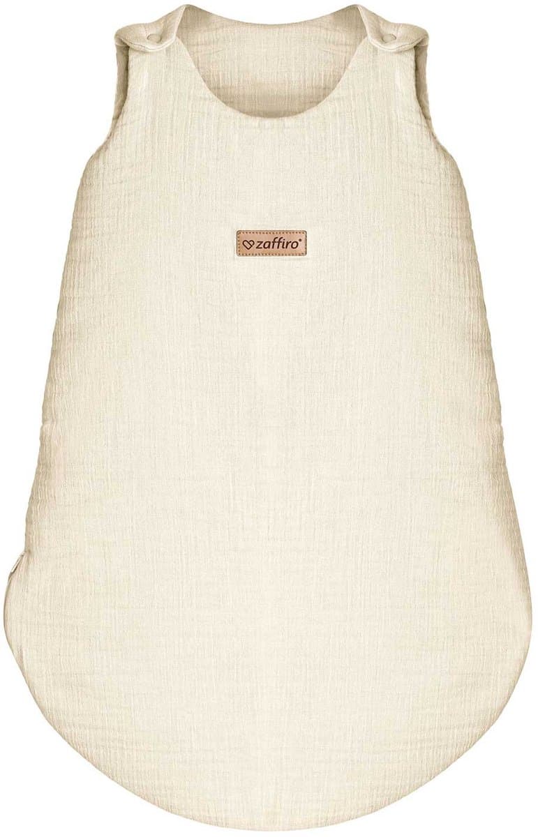 Zaffiro Muslin Baby Slaapzak 0,5 TOG Vanilla 0-6m Zomer