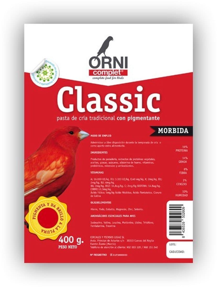 LEGAZIN ORNI Classic Rood Morbide 4KG